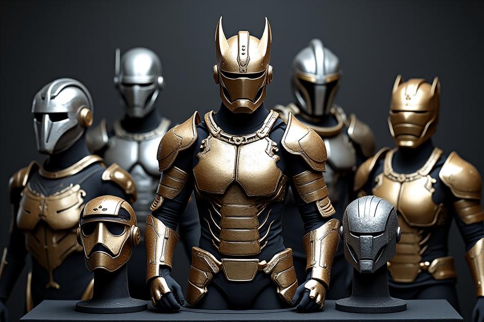 Helmet and Armor Showcase